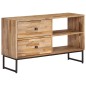vidaXL Mueble para TV de madera de teca reciclada 90x30x55 cm
