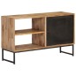 vidaXL Mueble para TV de madera de teca reciclada 90x30x55 cm