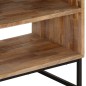 vidaXL Mueble para TV de madera de teca reciclada 90x30x55 cm