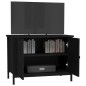 vidaXL Mueble de TV con puertas madera contrachapada 60x35x45 cm