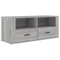 vidaXL Mueble de TV madera contrachapada gris Sonoma 100x35x40 cm vidaXL Mueble de TV madera contrachapada gris Sonoma 100x35x40 cm
