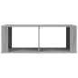 vidaXL Mesa de centro madera contrachapada gris Sonoma 100x50x36 cm vidaXL Mesa de centro madera contrachapada gris Sonoma 100x50x36 cm