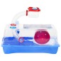 vidaXL Jaula para hámster polipropileno roja 57x33x26 cm vidaXL Jaula para hámster polipropileno roja 57x33x26 cm
