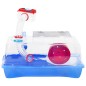 vidaXL Jaula para hámster polipropileno roja 57x33x26 cm vidaXL Jaula para hámster polipropileno roja 57x33x26 cm