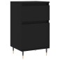vidaXL Aparador madera de ingeniería negro 40x35x70 cm vidaXL Aparador madera de ingeniería negro 40x35x70 cm