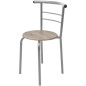 vidaXL Mesa alta de cocina o bar y taburetes MDF vidaXL Mesa alta de cocina o bar y taburetes MDF