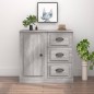 vidaXL Aparador de madera contrachapada gris Sonoma 70x35,5x67,5 cm vidaXL Aparador de madera contrachapada gris Sonoma 70x35,5x67,5 cm