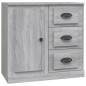 vidaXL Aparador de madera contrachapada gris Sonoma 70x35,5x67,5 cm vidaXL Aparador de madera contrachapada gris Sonoma 70x35,5x67,5 cm