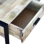 vidaXL Mesa de centro con 2 cajones madera de mango 100x60x40 cm vidaXL Mesa de centro con 2 cajones madera de mango 100x60x40 cm