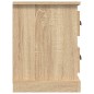 vidaXL Mueble de TV madera contrachapada roble Sonoma 102x35,5x47,5 cm vidaXL Mueble de TV madera contrachapada roble Sonoma 102x35,5x47,5 cm
