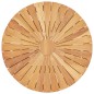 vidaXL Mesa de jardín plegable madera maciza de teca Ø 60 cm vidaXL Mesa de jardín plegable madera maciza de teca Ø 60 cm