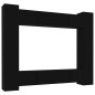 vidaXL Set de muebles para TV 8 piezas madera contrachapada negro