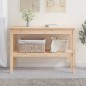 vidaXL Mesa consola madera maciza de pino 110x40x75 cm vidaXL Mesa consola madera maciza de pino 110x40x75 cm