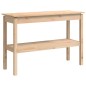 vidaXL Mesa consola madera maciza de pino 110x40x75 cm vidaXL Mesa consola madera maciza de pino 110x40x75 cm