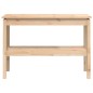 vidaXL Mesa consola madera maciza de pino 110x40x75 cm vidaXL Mesa consola madera maciza de pino 110x40x75 cm