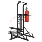 Máquina de musculación con banco y saco de boxeo Máquina de musculación con banco y saco de boxeo