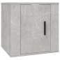vidaXL Mueble para TV de pared gris hormigón 40x34,5x40 cm vidaXL Mueble para TV de pared gris hormigón 40x34,5x40 cm