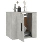 vidaXL Mueble para TV de pared gris hormigón 40x34,5x40 cm vidaXL Mueble para TV de pared gris hormigón 40x34,5x40 cm