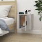 vidaXL Mueble para TV de pared gris hormigón 40x34,5x40 cm vidaXL Mueble para TV de pared gris hormigón 40x34,5x40 cm
