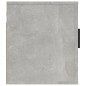 vidaXL Mueble para TV de pared gris hormigón 40x34,5x40 cm vidaXL Mueble para TV de pared gris hormigón 40x34,5x40 cm