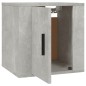 vidaXL Mueble para TV de pared gris hormigón 40x34,5x40 cm vidaXL Mueble para TV de pared gris hormigón 40x34,5x40 cm