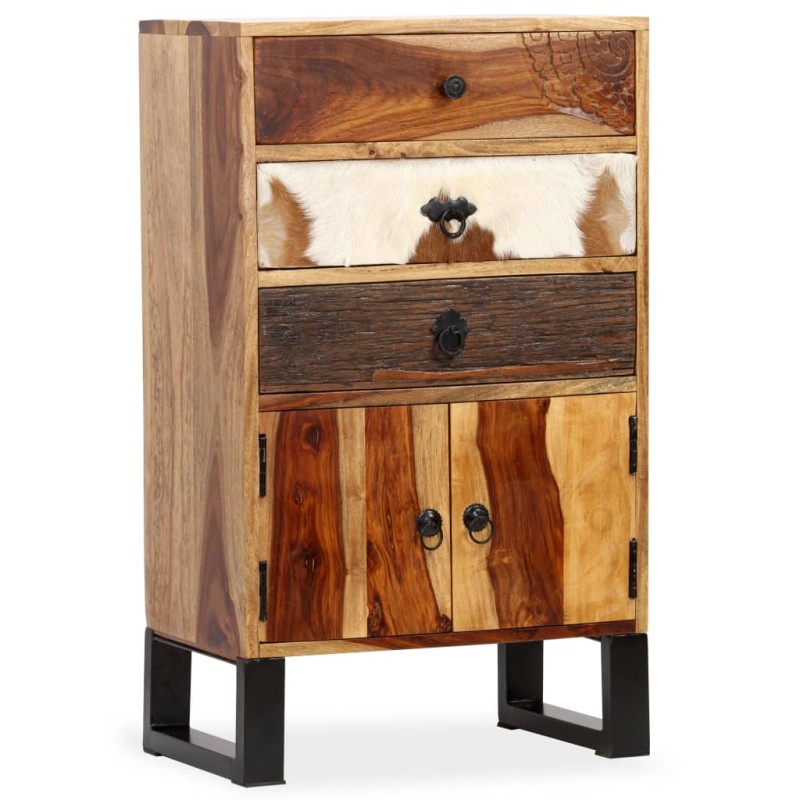 vidaXL Aparador de madera maciza de sheesham 50x30x86 cm vidaXL Aparador de madera maciza de sheesham 50x30x86 cm