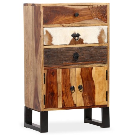 vidaXL Aparador de madera maciza de sheesham 50x30x86 cm