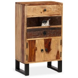 vidaXL Aparador de madera maciza de sheesham 50x30x86 cm