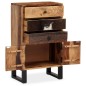 vidaXL Aparador de madera maciza de sheesham 50x30x86 cm vidaXL Aparador de madera maciza de sheesham 50x30x86 cm