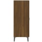 vidaXL Aparador de madera de ingeniería marrón roble 69,5x34x90 cm vidaXL Aparador de madera de ingeniería marrón roble 69,5x34x90 cm