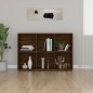 vidaXL Estantería/Aparador contrachapada marrón roble 66x30x98 cm vidaXL Estantería/Aparador contrachapada marrón roble 66x30x98 cm