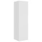 vidaXL Set de muebles para TV 8 piezas madera contrachapada blanco
