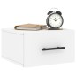 vidaXL Mesitas de noche de pared 2 uds blanco 35x35x20 cm vidaXL Mesitas de noche de pared 2 uds blanco 35x35x20 cm