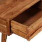 vidaXL Mesa de centro madera maciza de acacia con cajón 100x50x40 cm vidaXL Mesa de centro madera maciza de acacia con cajón 100x50x40 cm