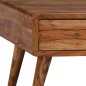 vidaXL Mesa de centro madera maciza de acacia con cajón 100x50x40 cm vidaXL Mesa de centro madera maciza de acacia con cajón 100x50x40 cm