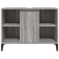 vidaXL Armario de lavabo madera contrachapada gris Sonoma 80x33x60 cm vidaXL Armario de lavabo madera contrachapada gris Sonoma 80x33x60 cm