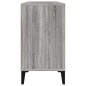 vidaXL Armario de lavabo madera contrachapada gris Sonoma 80x33x60 cm vidaXL Armario de lavabo madera contrachapada gris Sonoma 80x33x60 cm