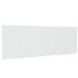 vidaXL Cabecero de cama pared madera contrachapada blanco 240x1,5x80cm vidaXL Cabecero de cama pared madera contrachapada blanco 240x1,5x80cm