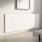 vidaXL Cabecero de cama pared madera contrachapada blanco 240x1,5x80cm vidaXL Cabecero de cama pared madera contrachapada blanco 240x1,5x80cm