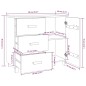 vidaXL Aparador HAMAR madera maciza de pino gris oscuro 90x40x80 cm vidaXL Aparador HAMAR madera maciza de pino gris oscuro 90x40x80 cm