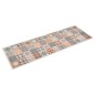 vidaXL Alfombra de cocina lavable mosaico de colores 60x180 cm vidaXL Alfombra de cocina lavable mosaico de colores 60x180 cm