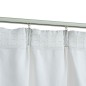 vidaXL Cortinas opacas con ganchos 2 piezas blanco crudo 140x175 cm vidaXL Cortinas opacas con ganchos 2 piezas blanco crudo 140x175 cm