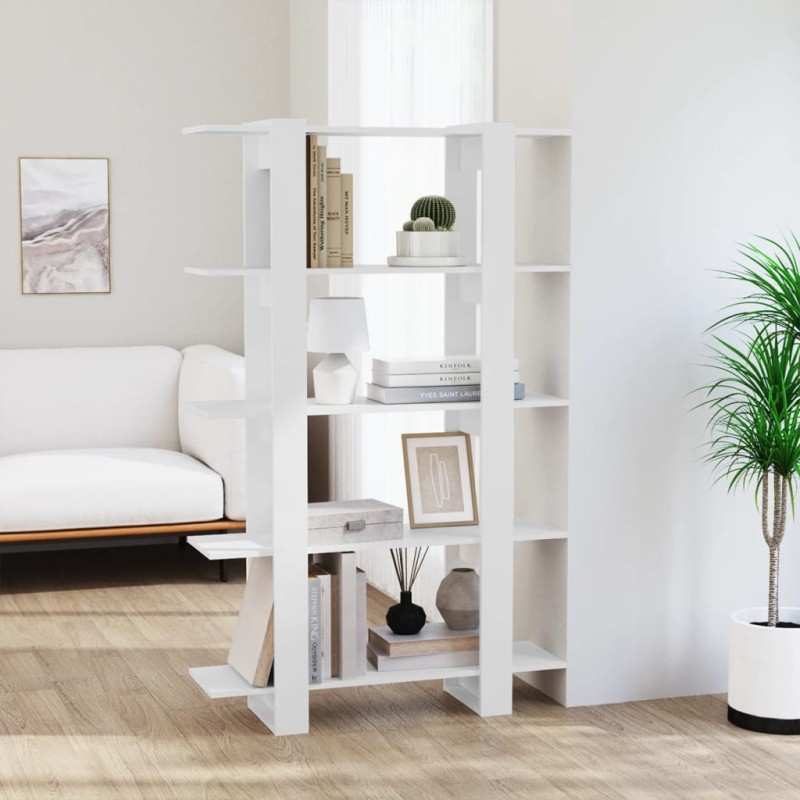 vidaXL Estantería/divisor de espacios blanco 100x30x160 cm vidaXL Estantería/divisor de espacios blanco 100x30x160 cm