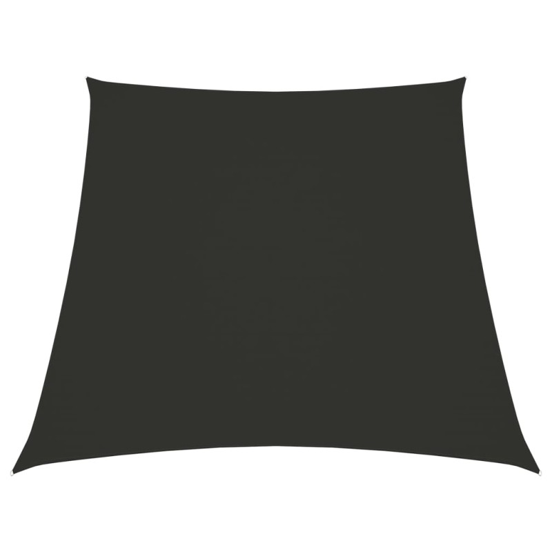 vidaXL Toldo de vela tela oxford trapecio gris antracita 2/4x3 m vidaXL Toldo de vela tela oxford trapecio gris antracita 2/4x3 m