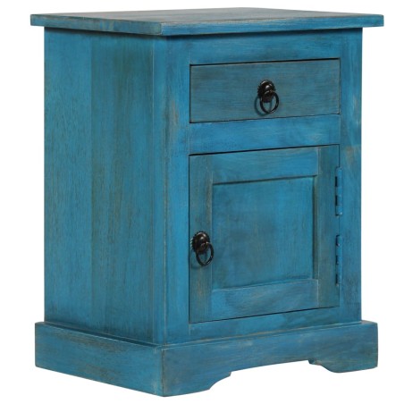 vidaXL Mesita de noche de madera maciza de mango 40x30x50 cm