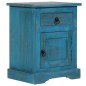 vidaXL Mesita de noche de madera maciza de mango 40x30x50 cm vidaXL Mesita de noche de madera maciza de mango 40x30x50 cm