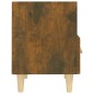 vidaXL Mesitas de noche 2 unidades color roble ahumado 40x35x47 cm vidaXL Mesitas de noche 2 unidades color roble ahumado 40x35x47 cm