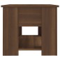 vidaXL Mesa de centro madera contrachapada roble marrón 79x49x41 cm