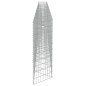 vidaXL Muro de gaviones de acero 630x30x100 cm