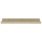 vidaXL Estantes de pared 4 unidades roble Sonoma 40x9x3 cm vidaXL Estantes de pared 4 unidades roble Sonoma 40x9x3 cm